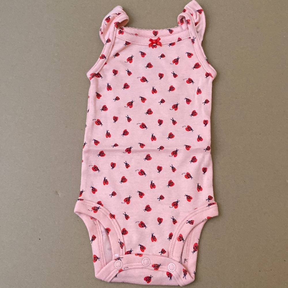 Newborn Carter ladybug one piece